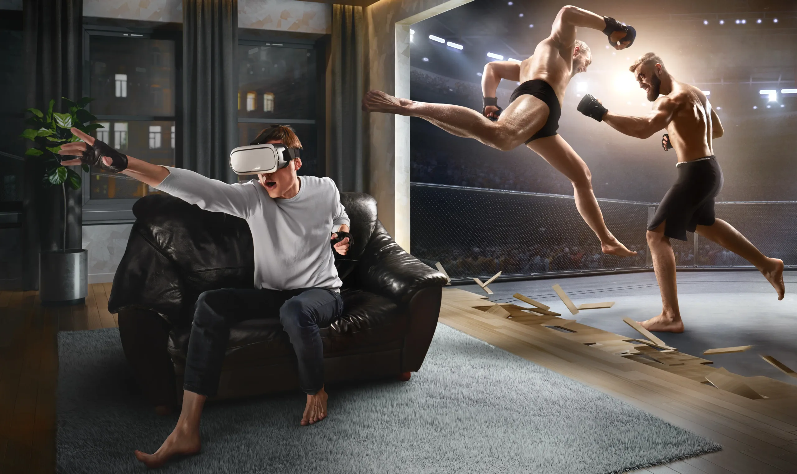 A Game Experience of Mixed Reality -Euphoria XR