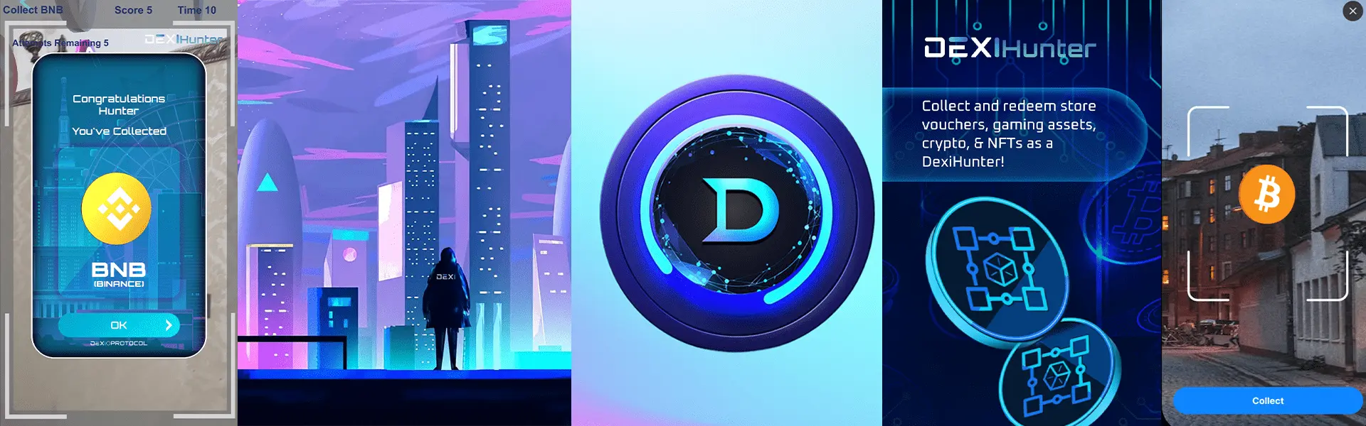 Augmented Reality Based Web3 Experience DexiHunter