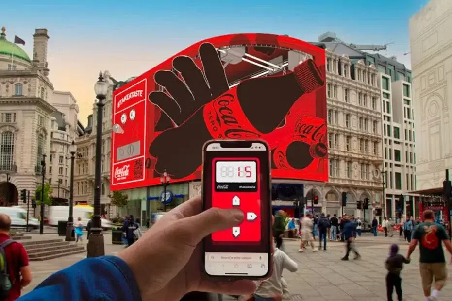 Coca-Cola Zero Sugar’s AR Marketing Experience - Euphoria XR