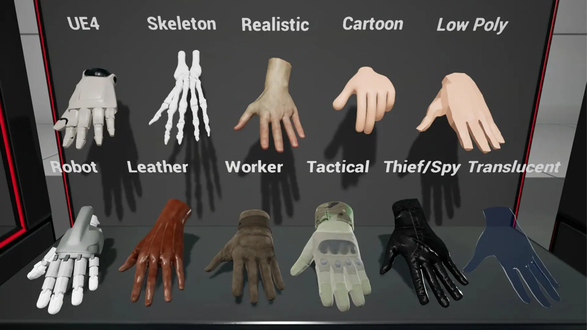 Augmented Reality Accesories - AR Motion Tracking Gloves - Euphoria XR