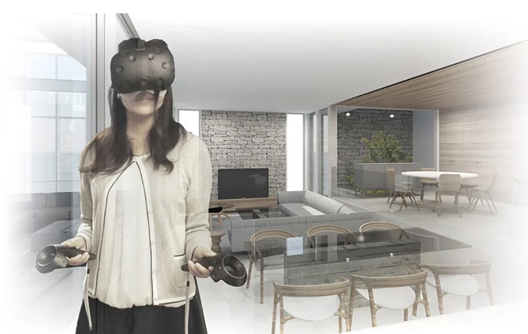 Female Experience Virtual Reality in Real Estate - Euphoria XR