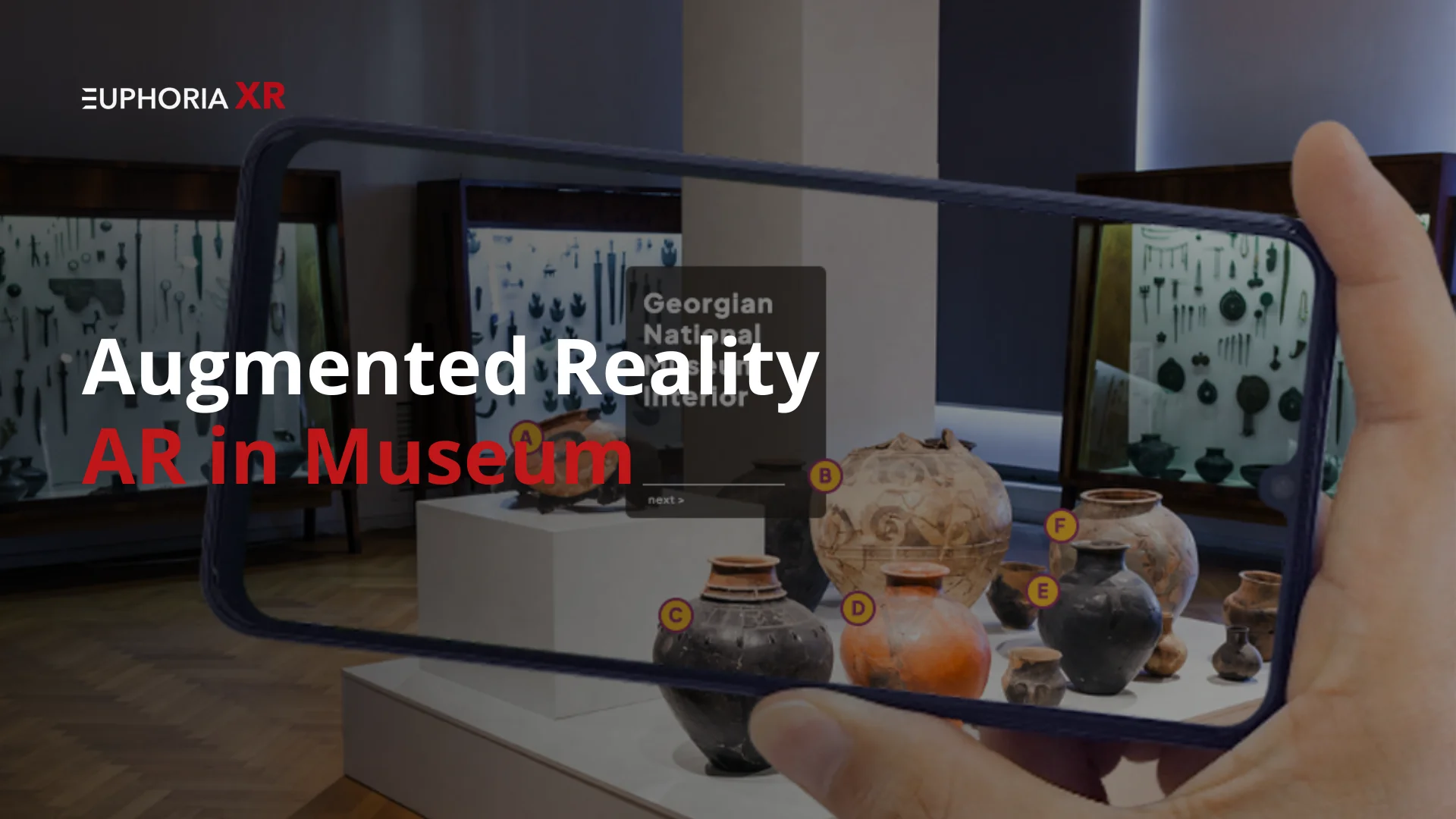 Augmented Reality AR in Museum - Euphoria XR