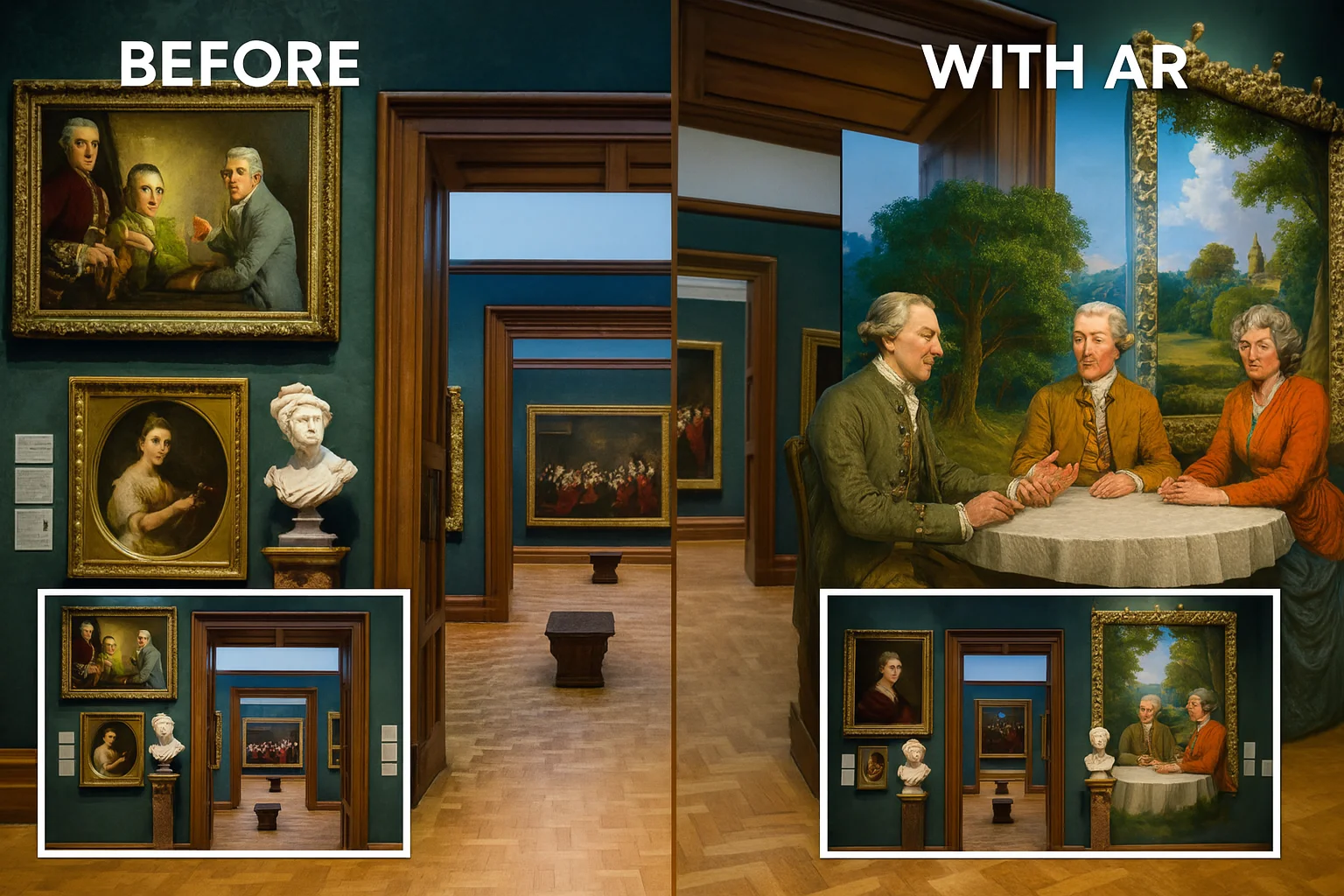 National Gallery, London AR Experience - Euphoria XR