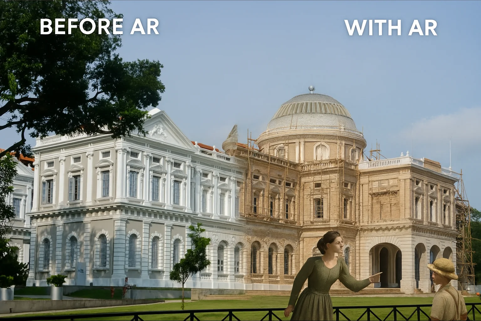 National Museum of Singapore AR Experience - Euphoria XR
