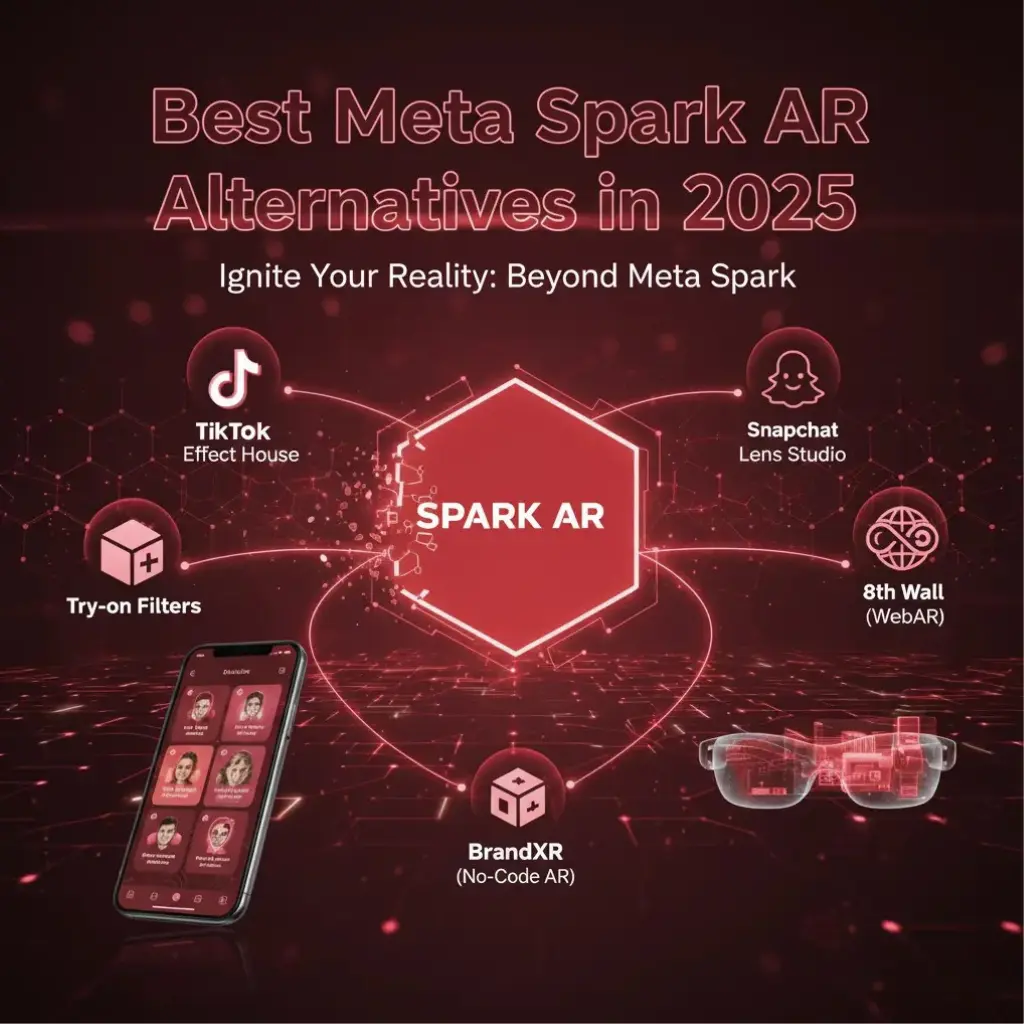 Best AR Spark Alternatives in 2025 | Meta Spark Update 1 Best Meta Spark AR Alternatives in 2025 - Euphoria XR