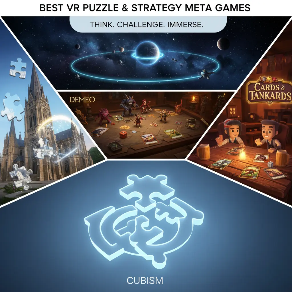 Best VR Puzzle and Strategy Meta Games- EuphoriaXR