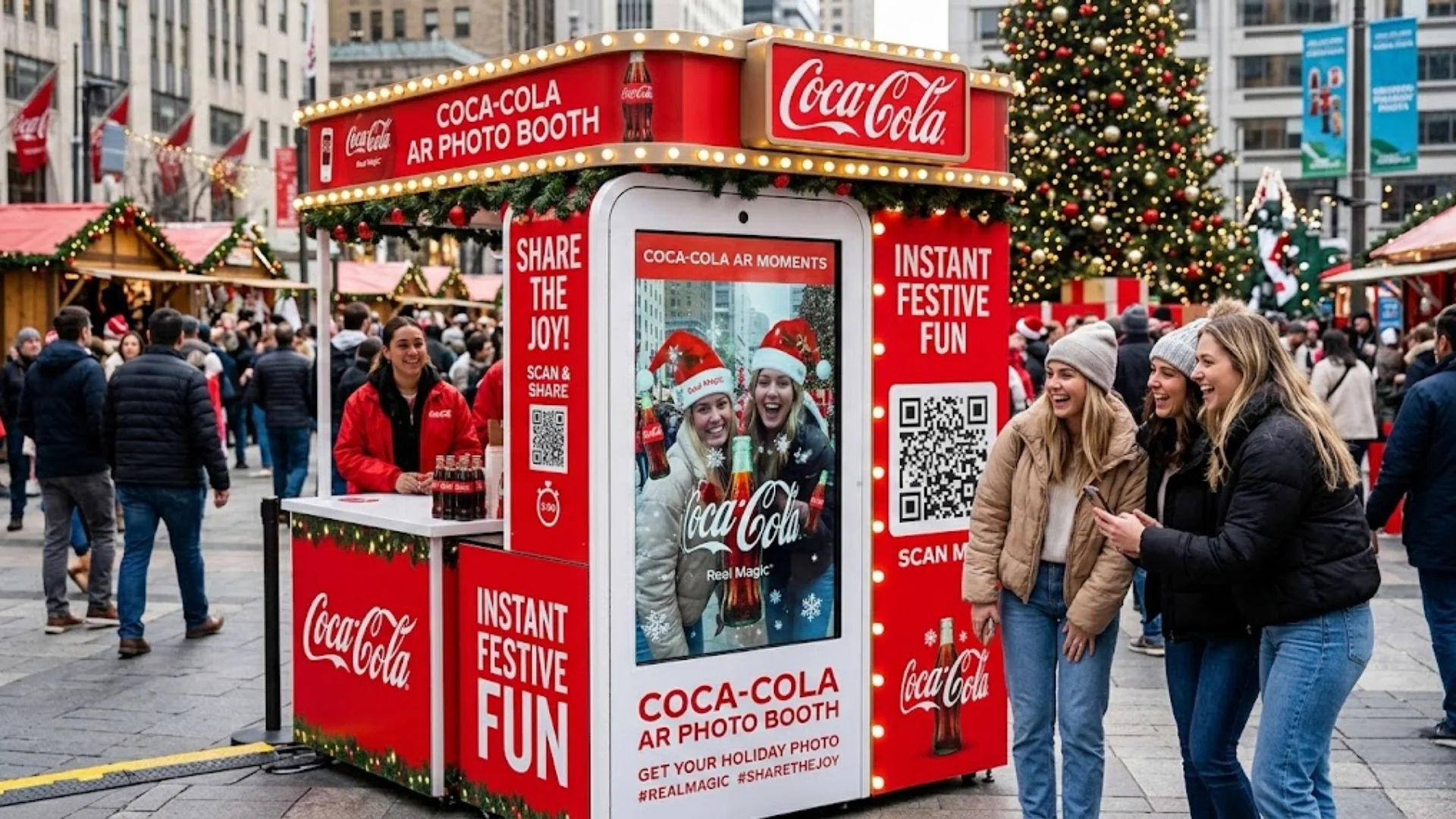 Coca-Cola AR Photo Booth Activation - AR Photo Booth Solution & Services - Euphoria XR