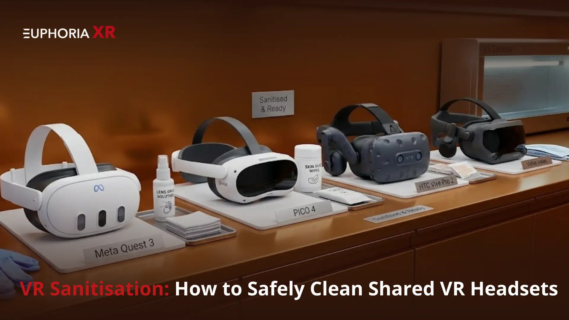 VR Sanitisation: How to Safely Clean Shared VR Headsets (Complete Guide)