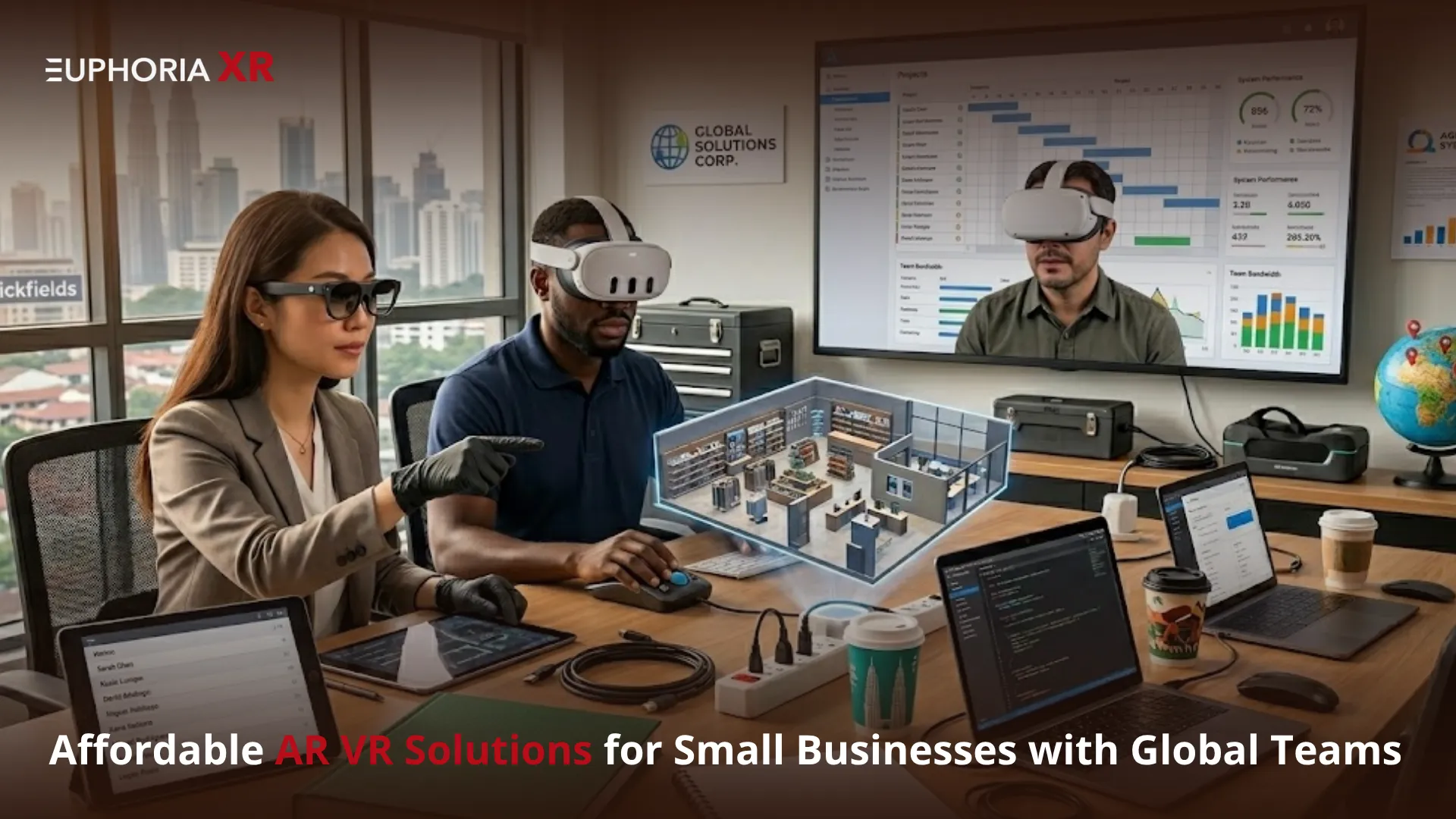 Affordable AR VR  Solutions for Small Businesses with Global Teams