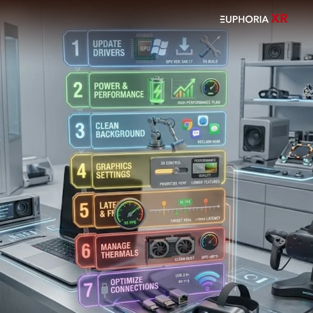 Step-by-Step Guide How To Optimize a Gaming Laptop For VR - Euphoria XR