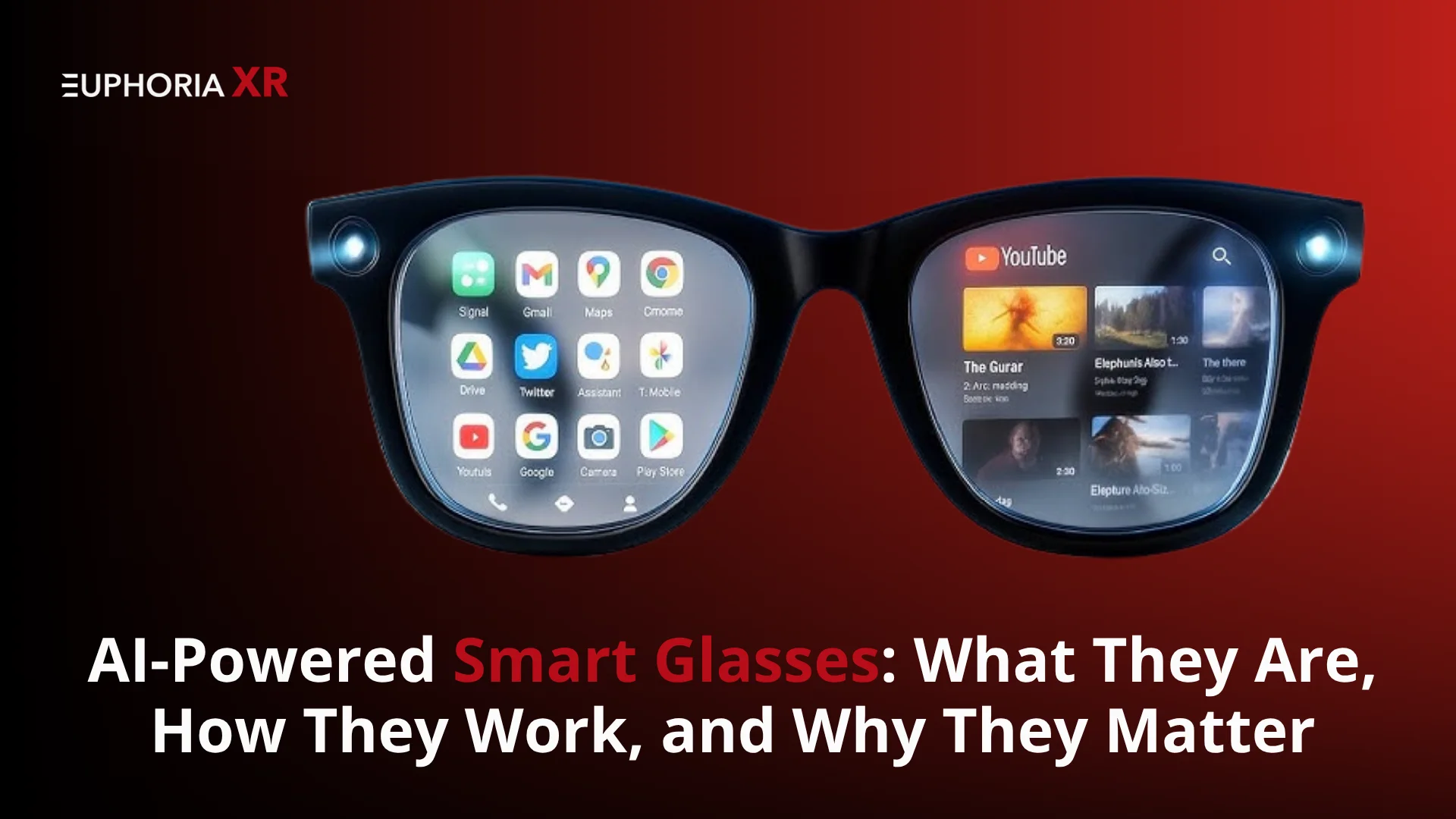 AI-Powered Smart Glasses: What They Are, How They Work, and Why They Matter