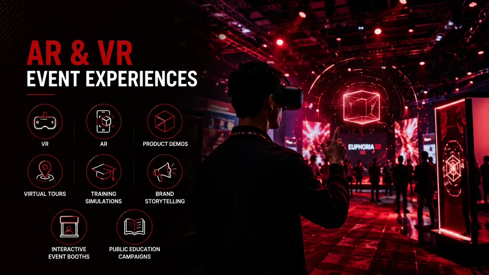 Top Experiential Agencies in Texas, USA 1 AR VR Event Experience Service-EuphoriaXR