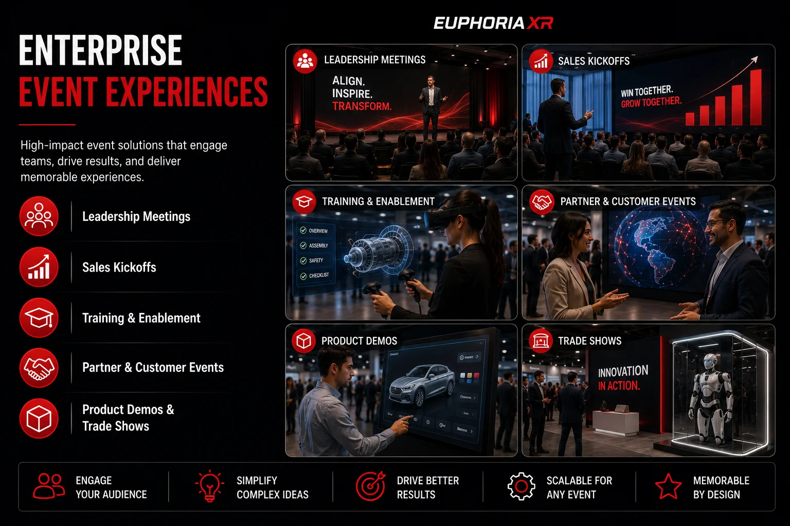 Top Experiential Agencies in Texas, USA 18 Enterprise Event Experiences-EuphoriaXR