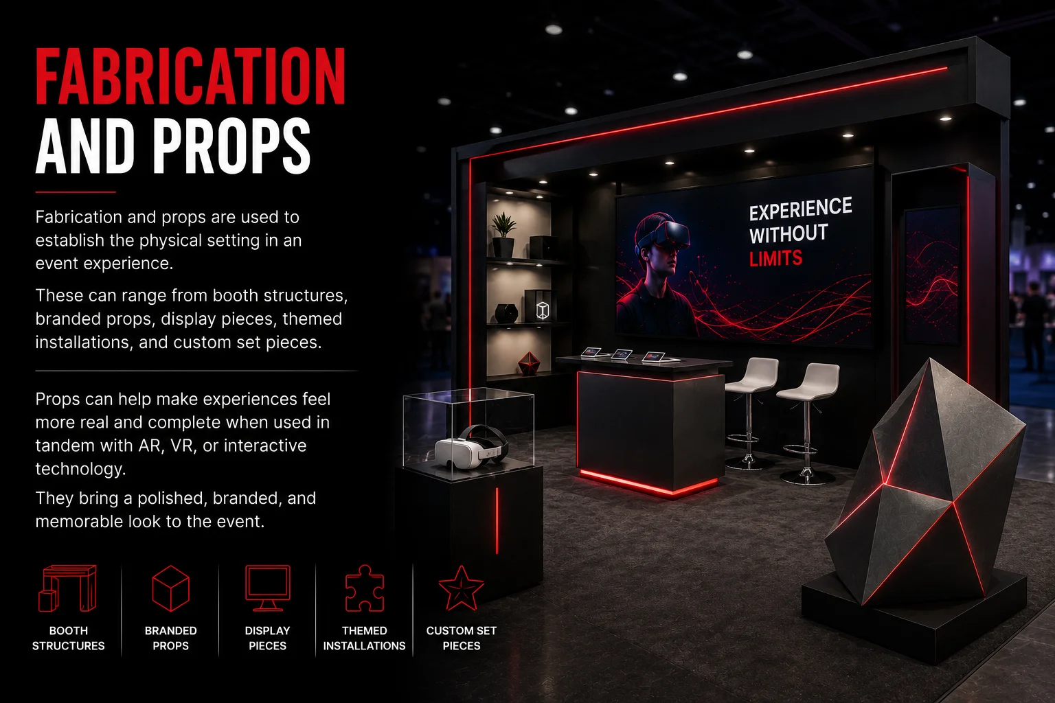 Top Experiential Agencies in Texas, USA 8 Fabrication and Props Service-EuphoriaXR