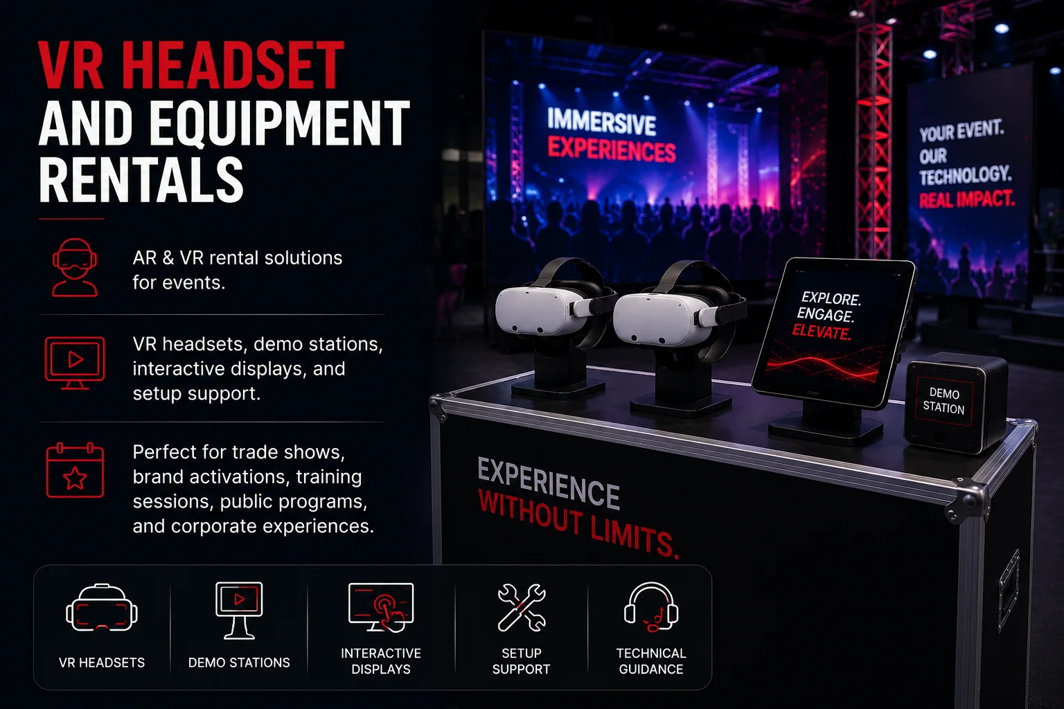 Top Experiential Agencies in Texas, USA 6 VR Headset and Equipment Rental Service-EuphoriaXR