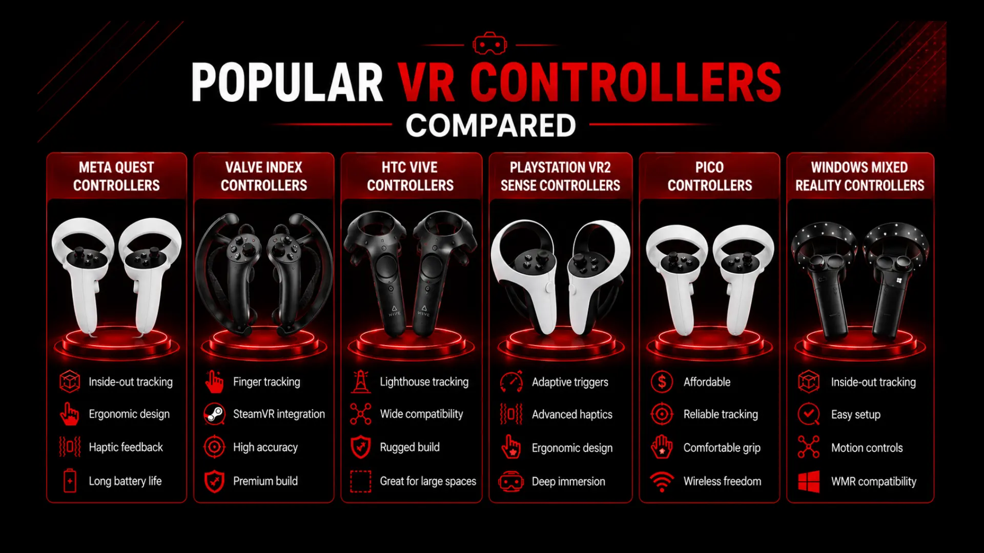 VR Controller Guide: Types, Features, Compatibility, and Buying Tips 2 Popular VR Controllers Compared - Euphoria XR