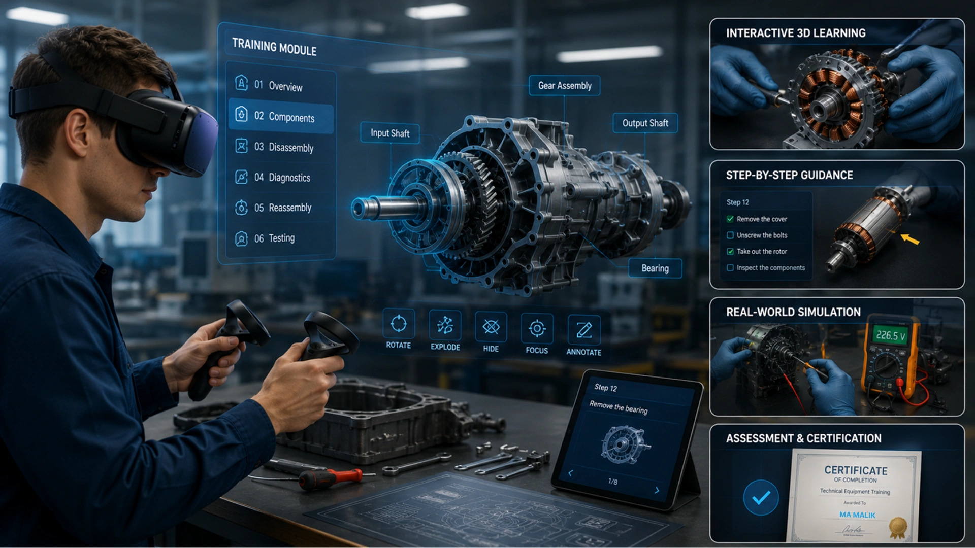 VR Technical Skills & Equipment Training - Euphoria XR