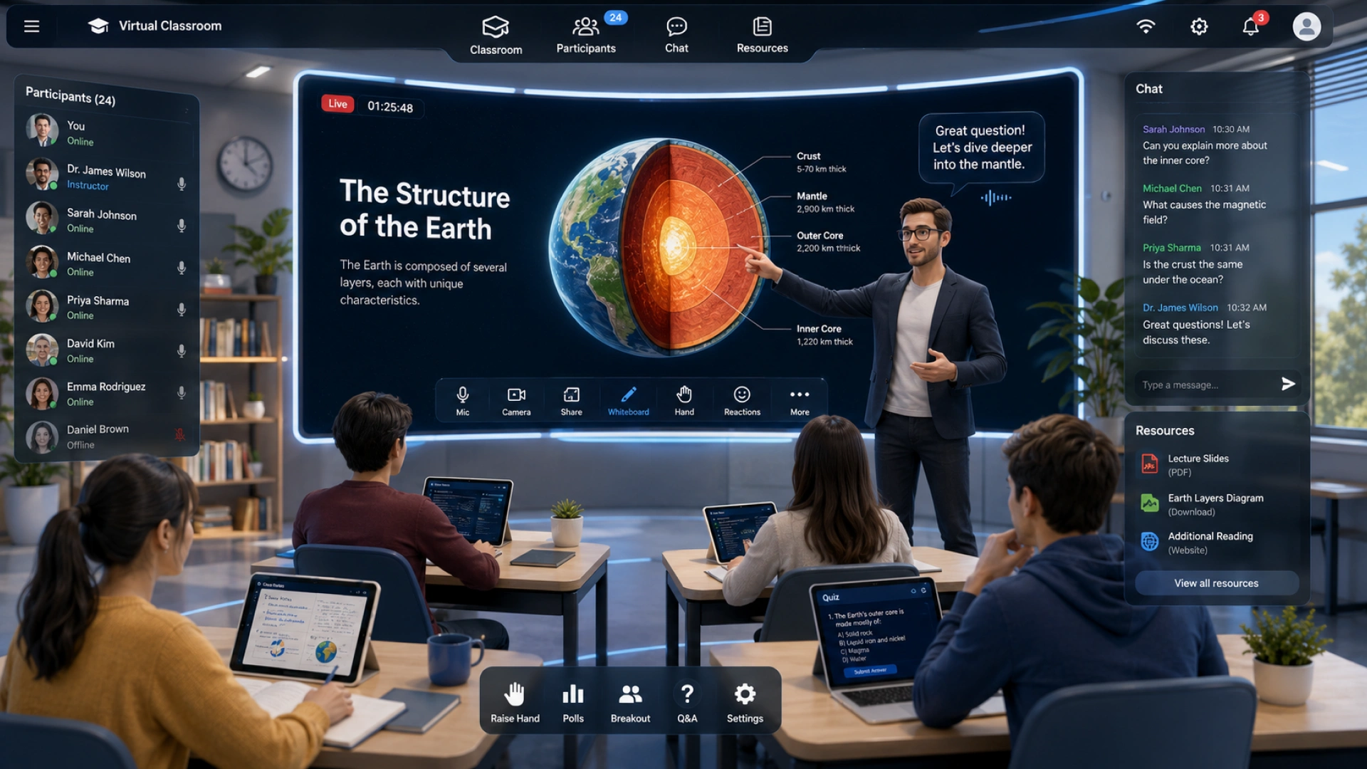 Virtual Classrooms & Interactive Learning - Euphoria XR