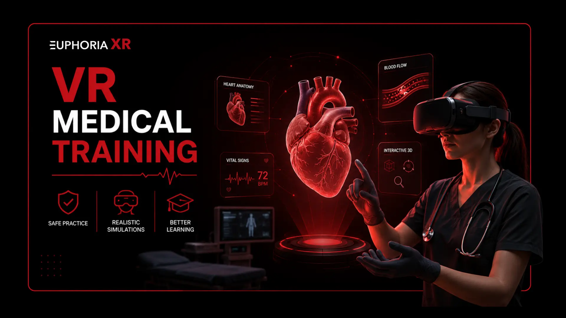 How Heart Simulations in VR Medical Training Are Reshaping Healthcare Education 1 What is VR Medical Training - Euphoria XR