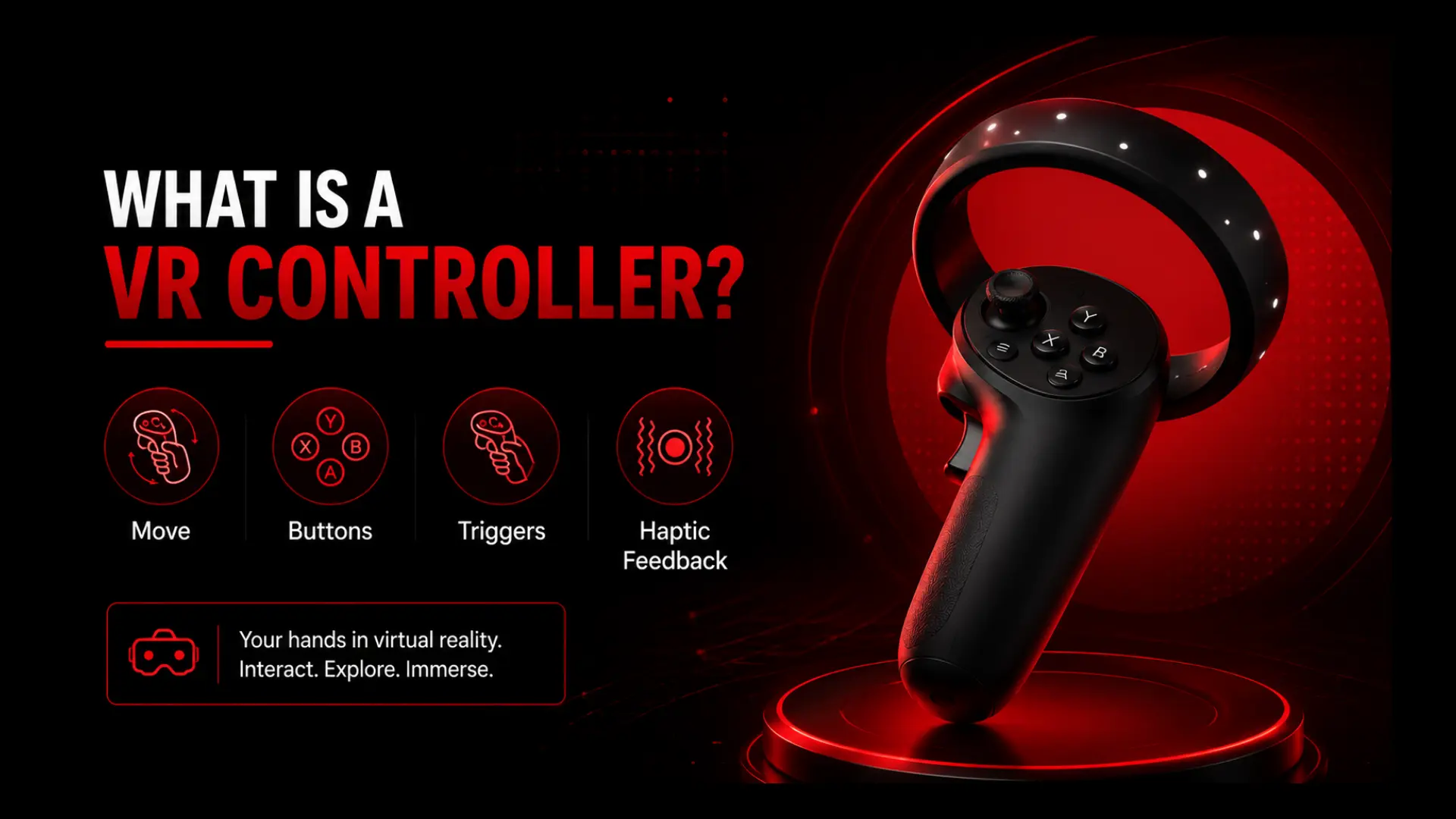 VR Controller Guide: Types, Features, Compatibility, and Buying Tips 1 What is a Virtual Reality VR Controller - Euphoria XR