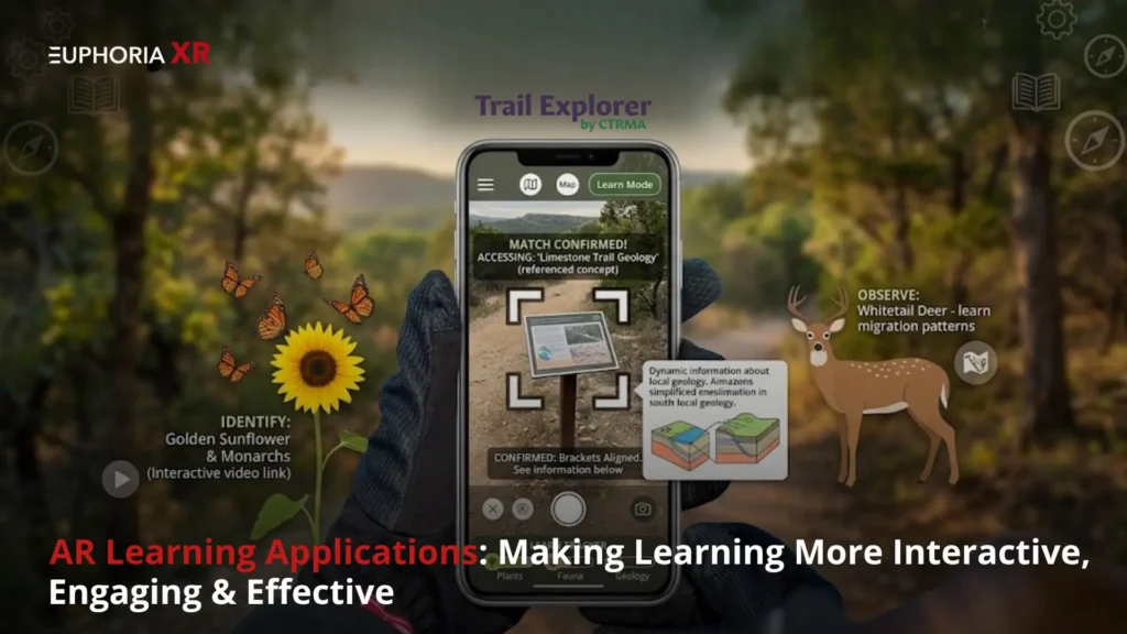 AR Learning Applications Making Learning More Interactive, Engaging, and Effective - Euphoria XR