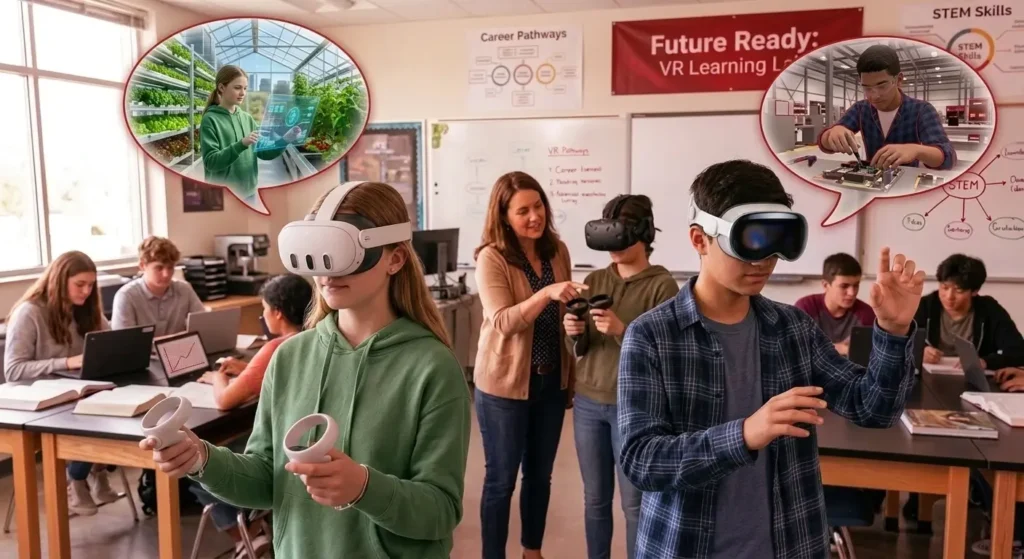 How Does VR Career Exploration and Skills Training Enhance K12 Education - Euphoria XR