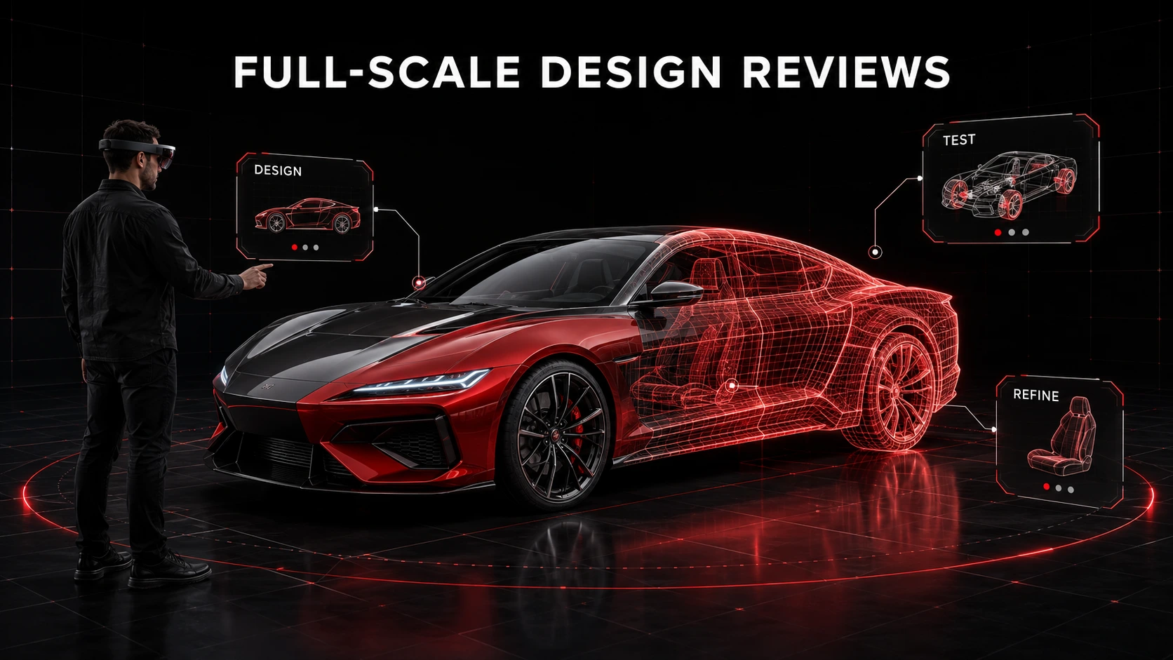 10 Real-World Examples of Spatial Computing 6 Automotive Engineering Full Scale Design Reviews-Spatial Computing Example -EuphoriaXR