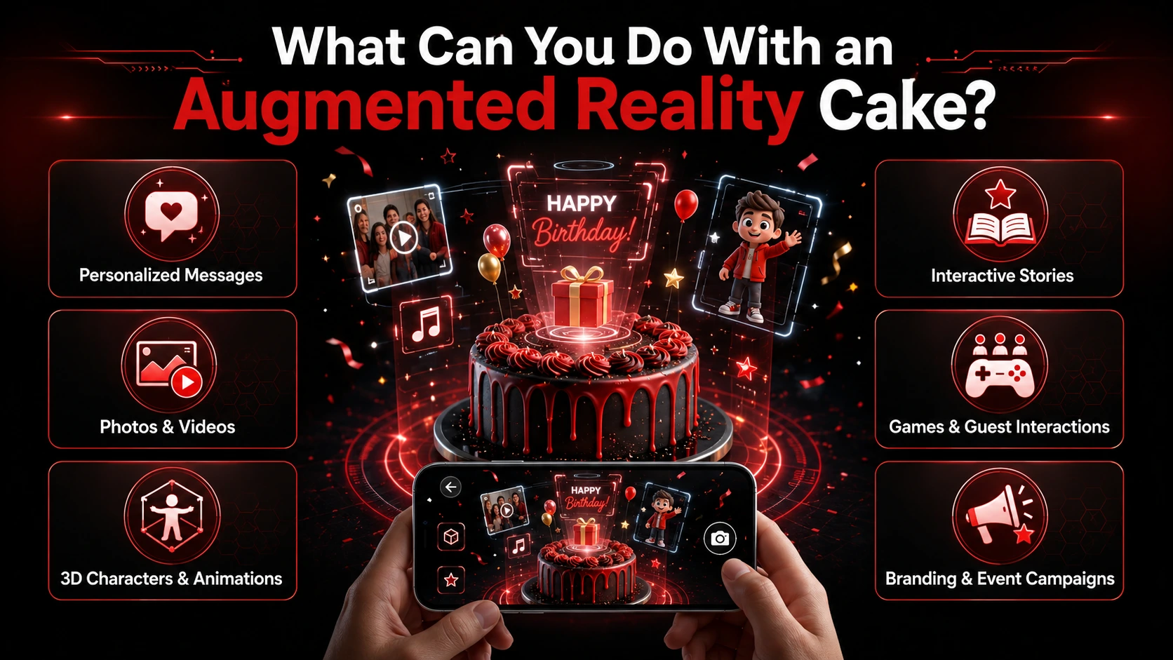 What Can You Do with An Augmented Reality Cake - EuphoriaXR