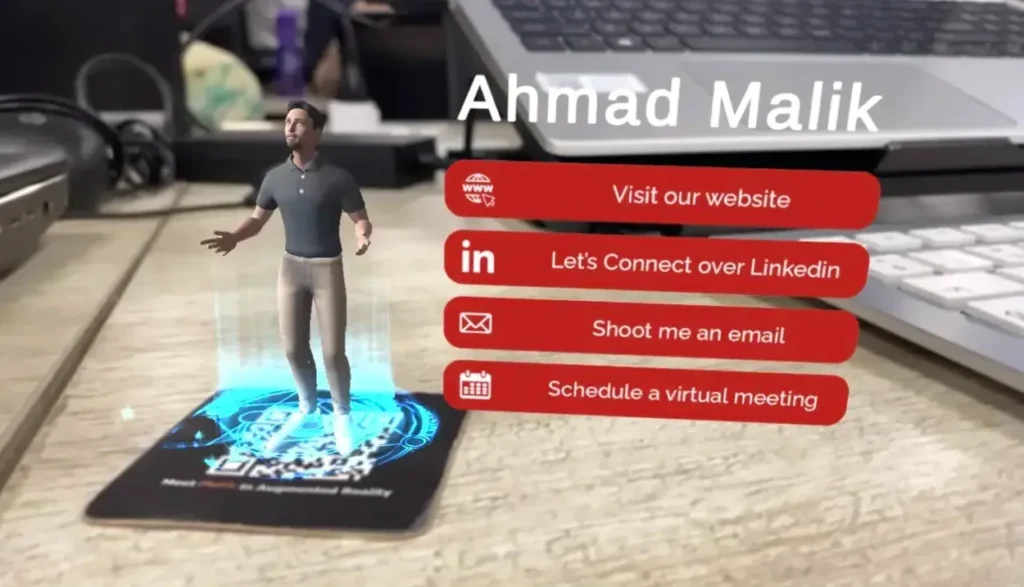 Augmented Reality (AR) Business Cards - Euphoria XR