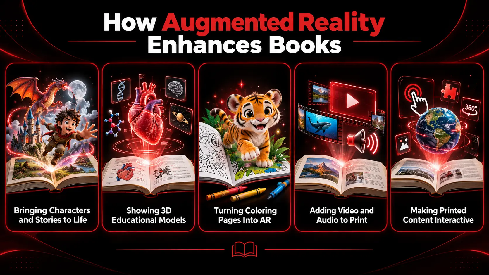 Augmented Reality Book: How AR is Changing the Reading Experience 2 How Augmented Reality enhances books-EuphoriaXR