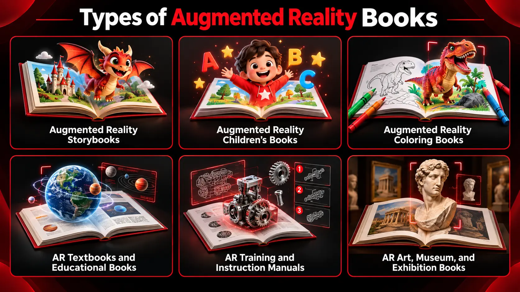 Augmented Reality Book: How AR is Changing the Reading Experience 1 Types of Augmented Reality Books-EuphoriaXR