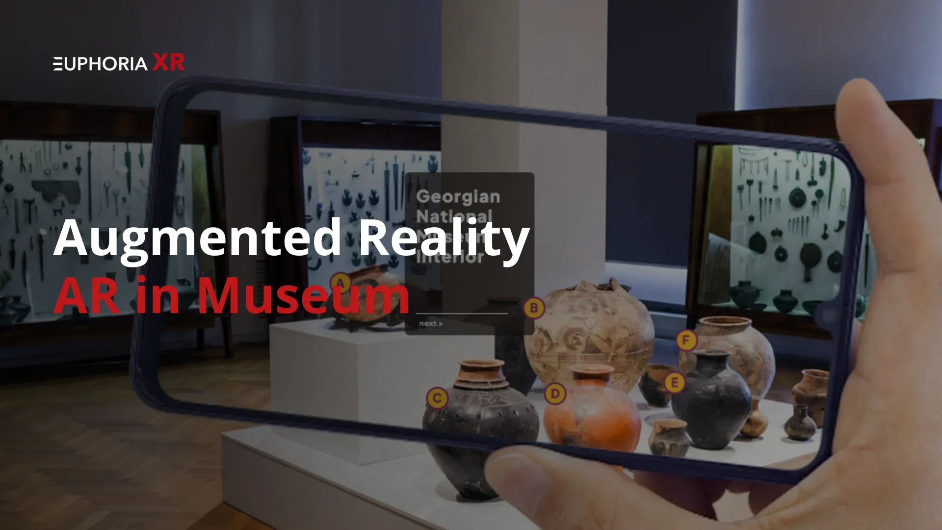 Augmented Reality AR in Museum - Euphoria XR