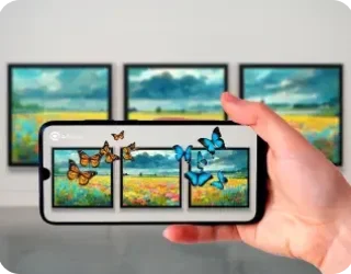 Beautiful AR Wall Decor Painting Experience - Euphoria XR
